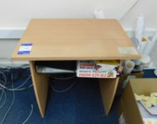 Small Desk with Under Shelf (700x485)