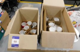 Quantity of Mugs/Coffee Cups to Boxes