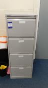 Bisley 4 Drawer Metal Filing Cabinet