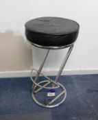 Leather Effect Stool