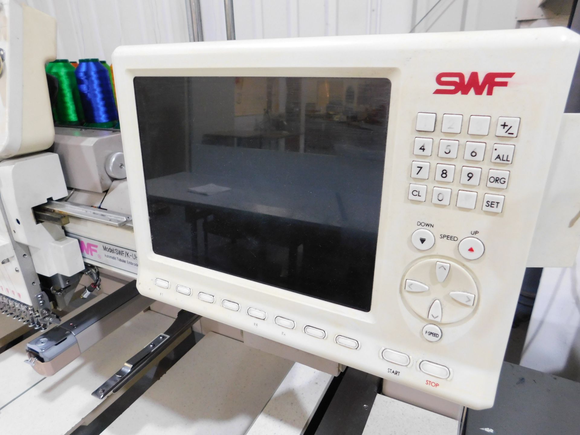 SWF Model SWF/KUH1504-45 Four Head Embroidery Machine s/n C4431209 400mmx450mm (Single Phase) - Image 4 of 6