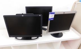 3 x Various Monitors