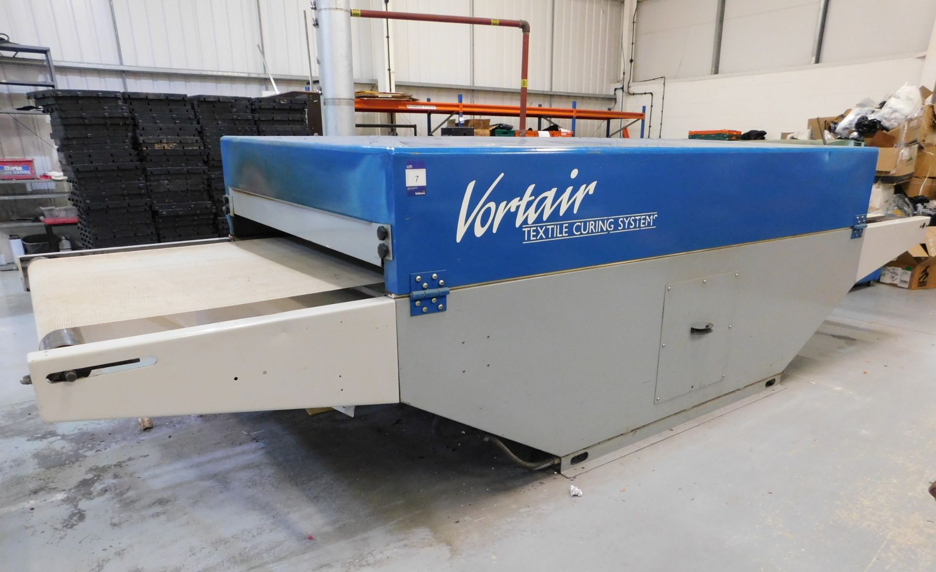 Adelco Vortair Textile Curing System Gas Conveyor Dryer, 60" (Method Statement & Risk Assessment