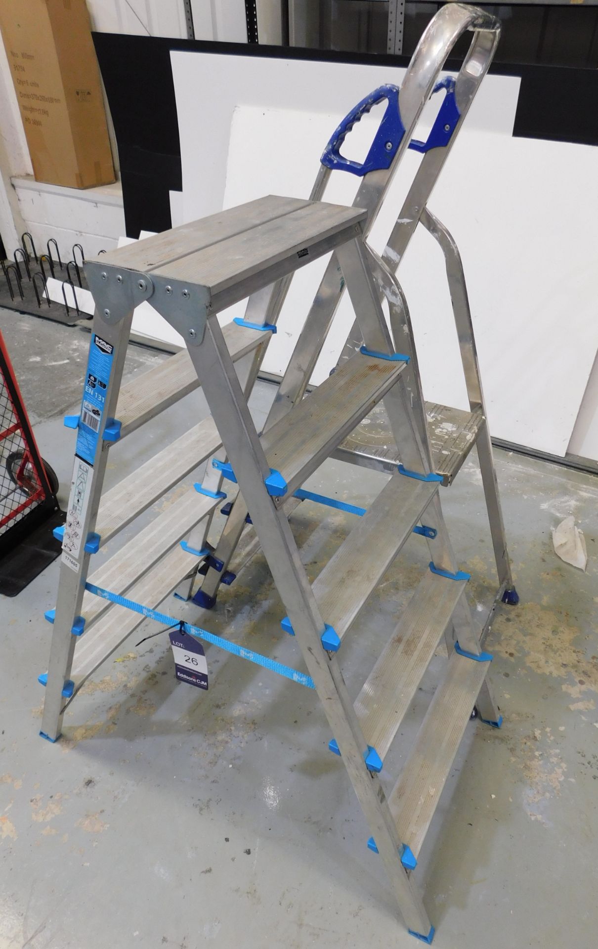 2 x Aluminium Ladders