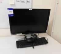 Dell Monitor with Keyboard
