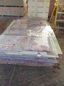 Quantity of Various Sized Transparent Plastic Sheets