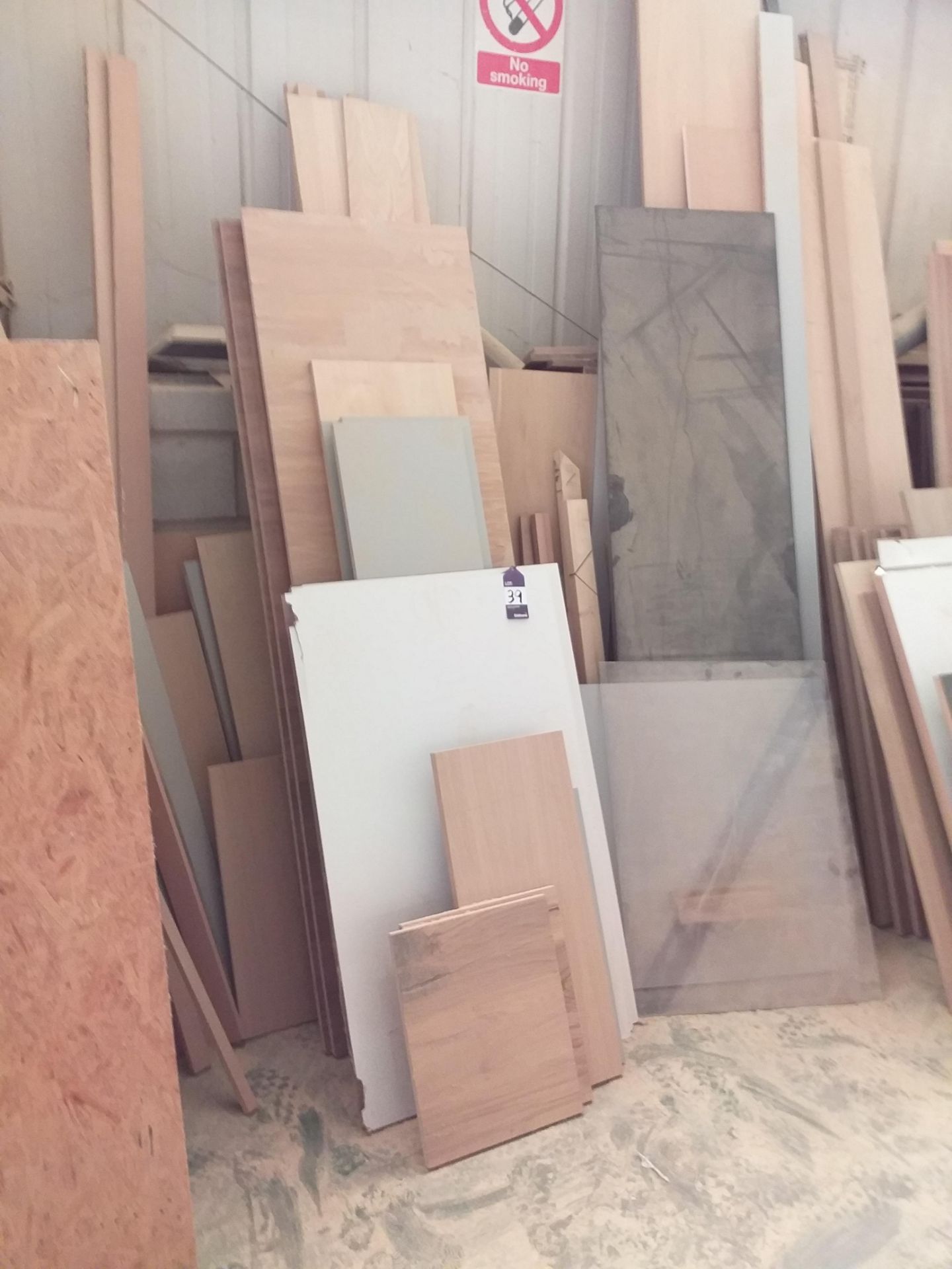 Large Quantity of Faced MDF & Chipboard Off Cuts