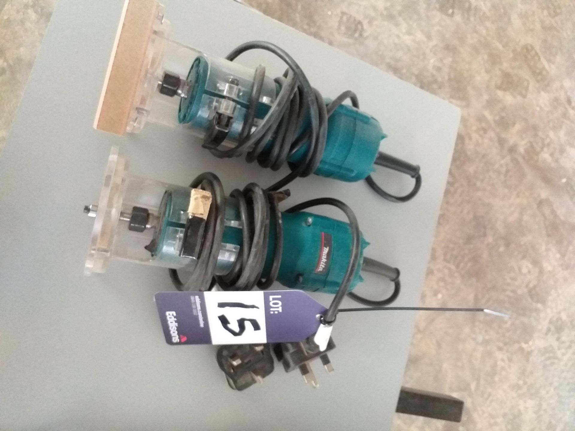 2 Makita 3707 F Trimmer 240v