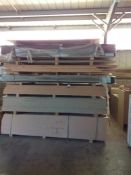 Large Quantity of Mainly Faced Sheets of MDF & Chipboard