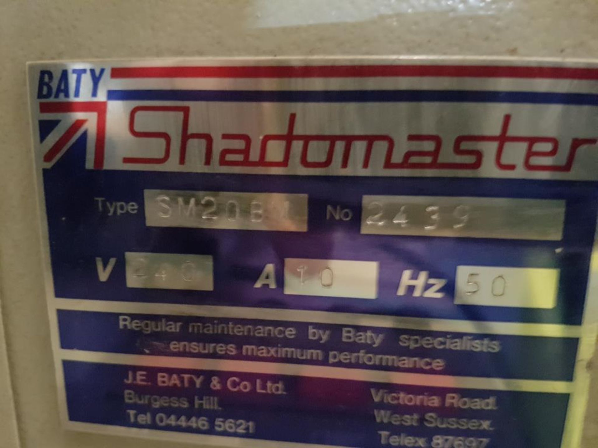 Shadowmaster Shadowgraph Optical Measuring Machine - Image 3 of 3