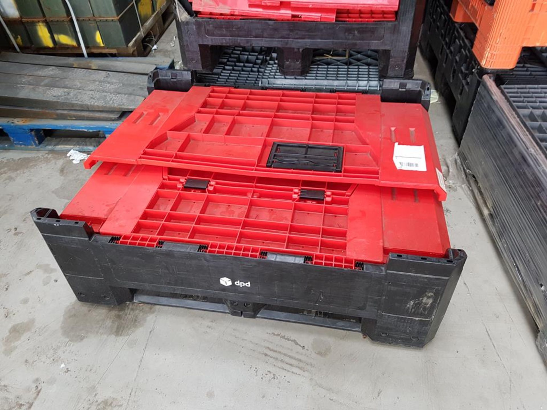 50 x Plastic Collapsible Parcel Pallets - Image 5 of 5