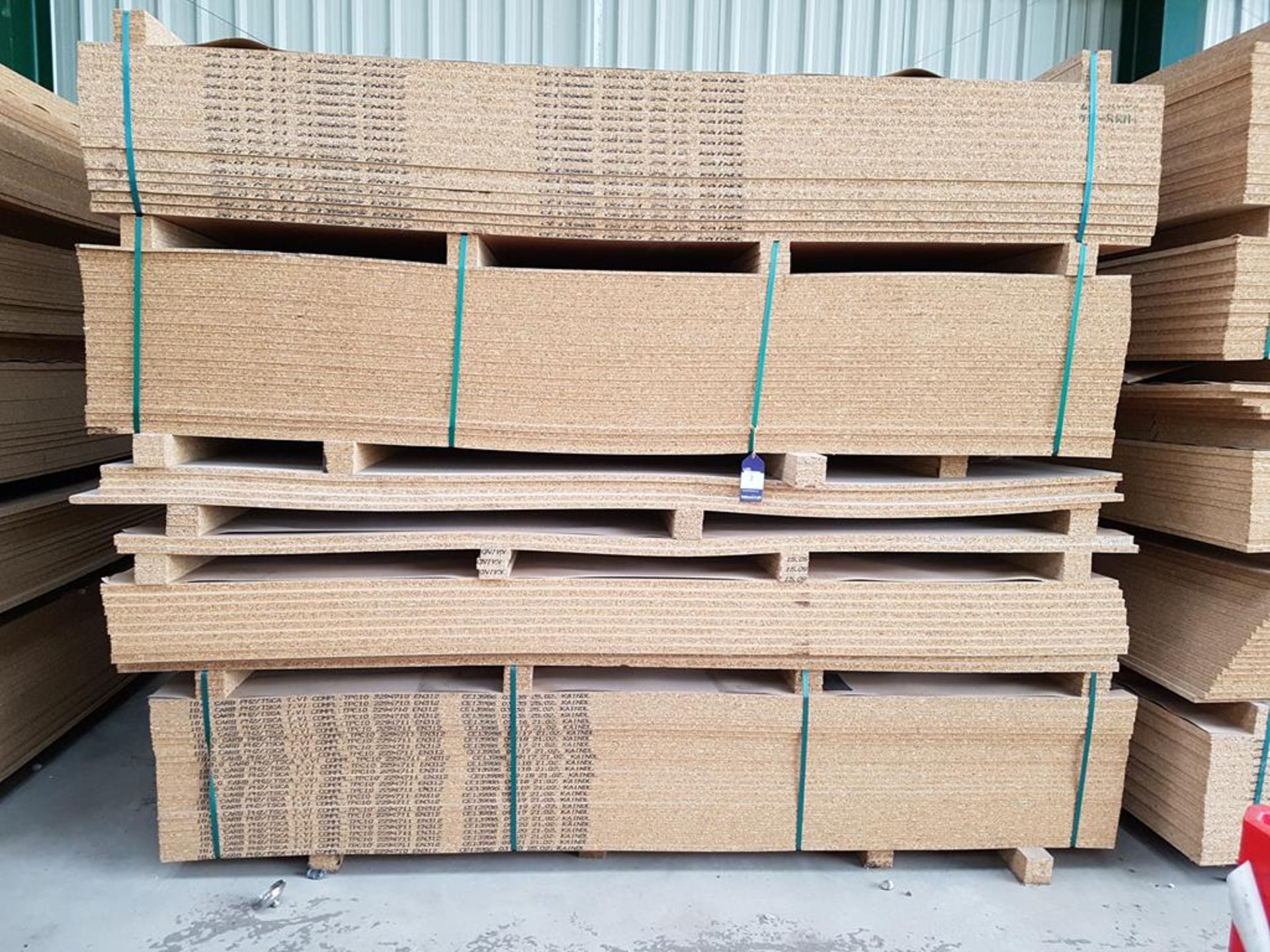 Approx. 86 Mixed Melamine Faced Chipboard Panels