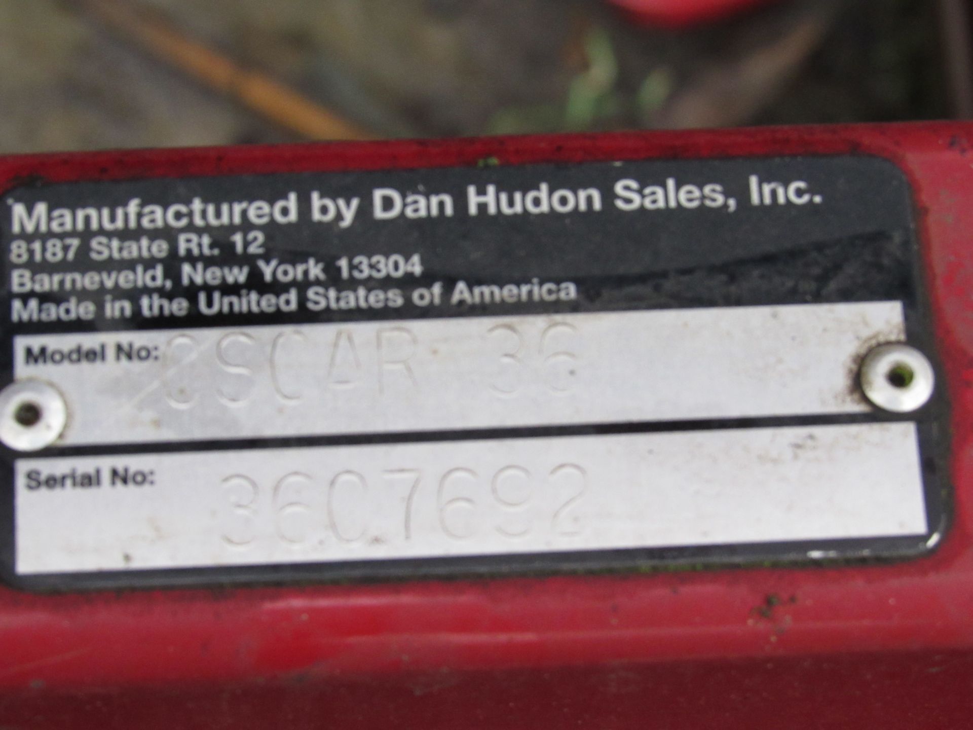 Hudson Oscar 36in Band Saw/Saw Mill on 6m Track pl - Image 6 of 8