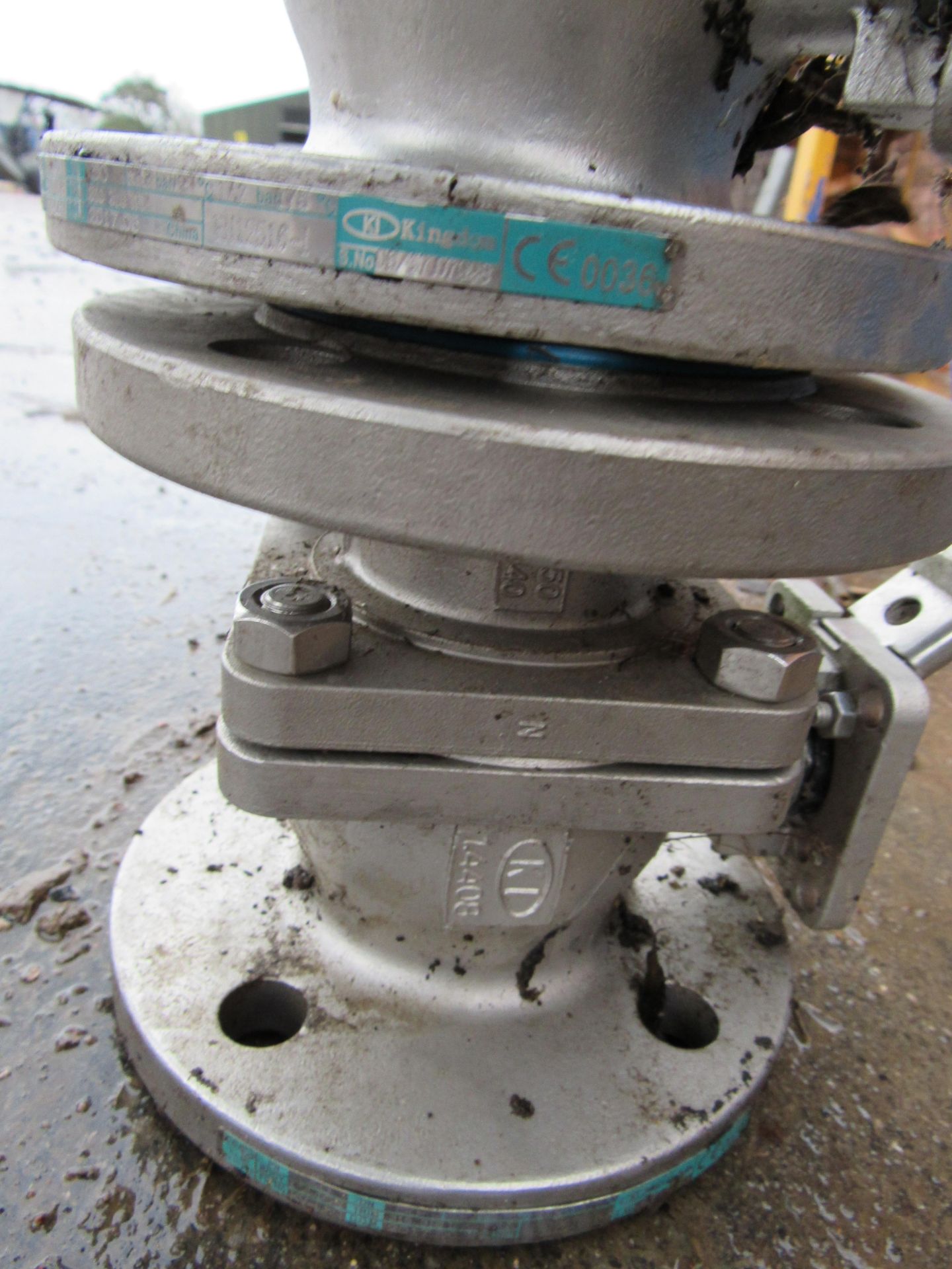 2 Level Valves Stainless DN50 PN40 - Image 3 of 4