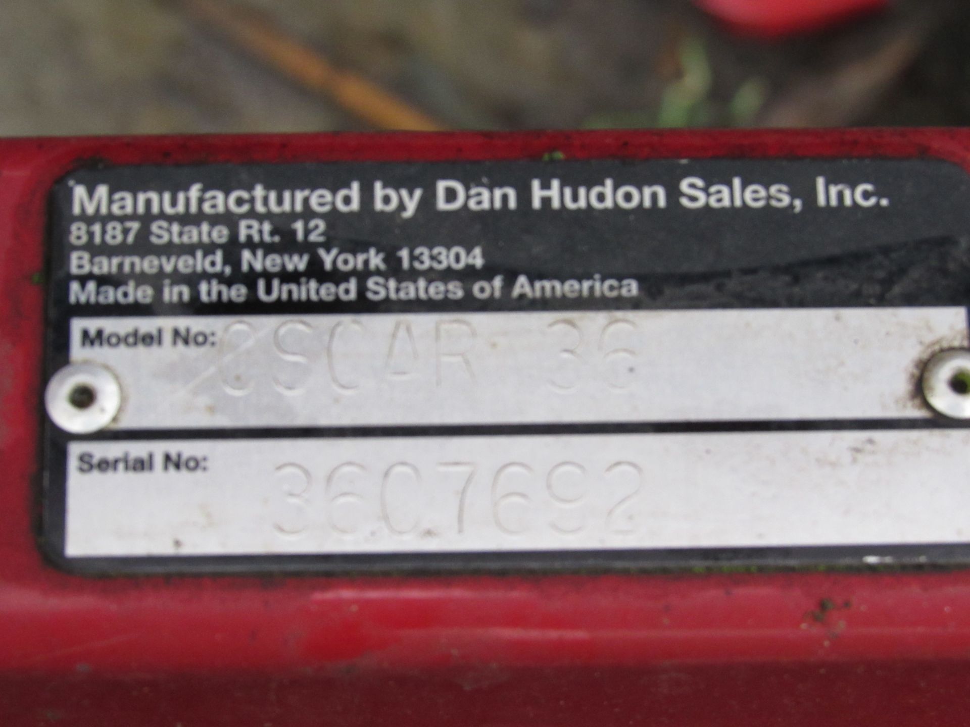 Hudson Oscar 36in Band Saw/Saw Mill on 6m Track pl - Image 7 of 8