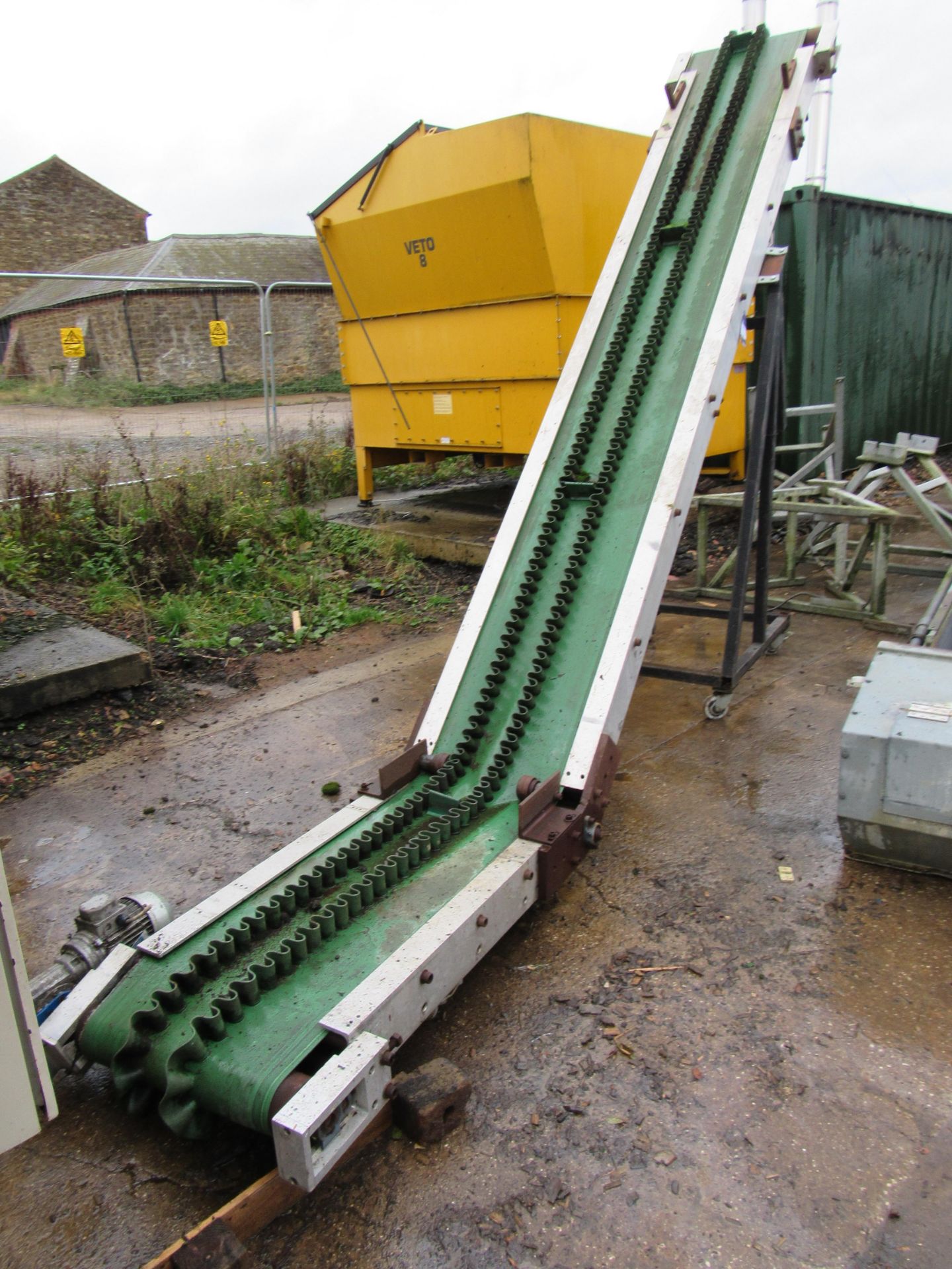 Inclined Belt Conveyor 2.8m lift, 450mm Wide, Mobi - Image 2 of 5