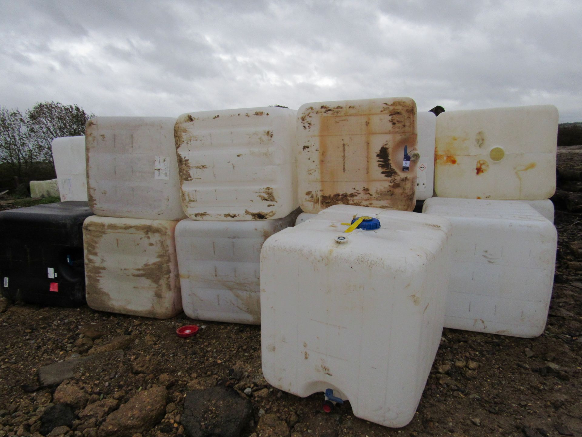 40 IBC Cage Bottles, Ex Water Treatment Chemicals - Image 2 of 3