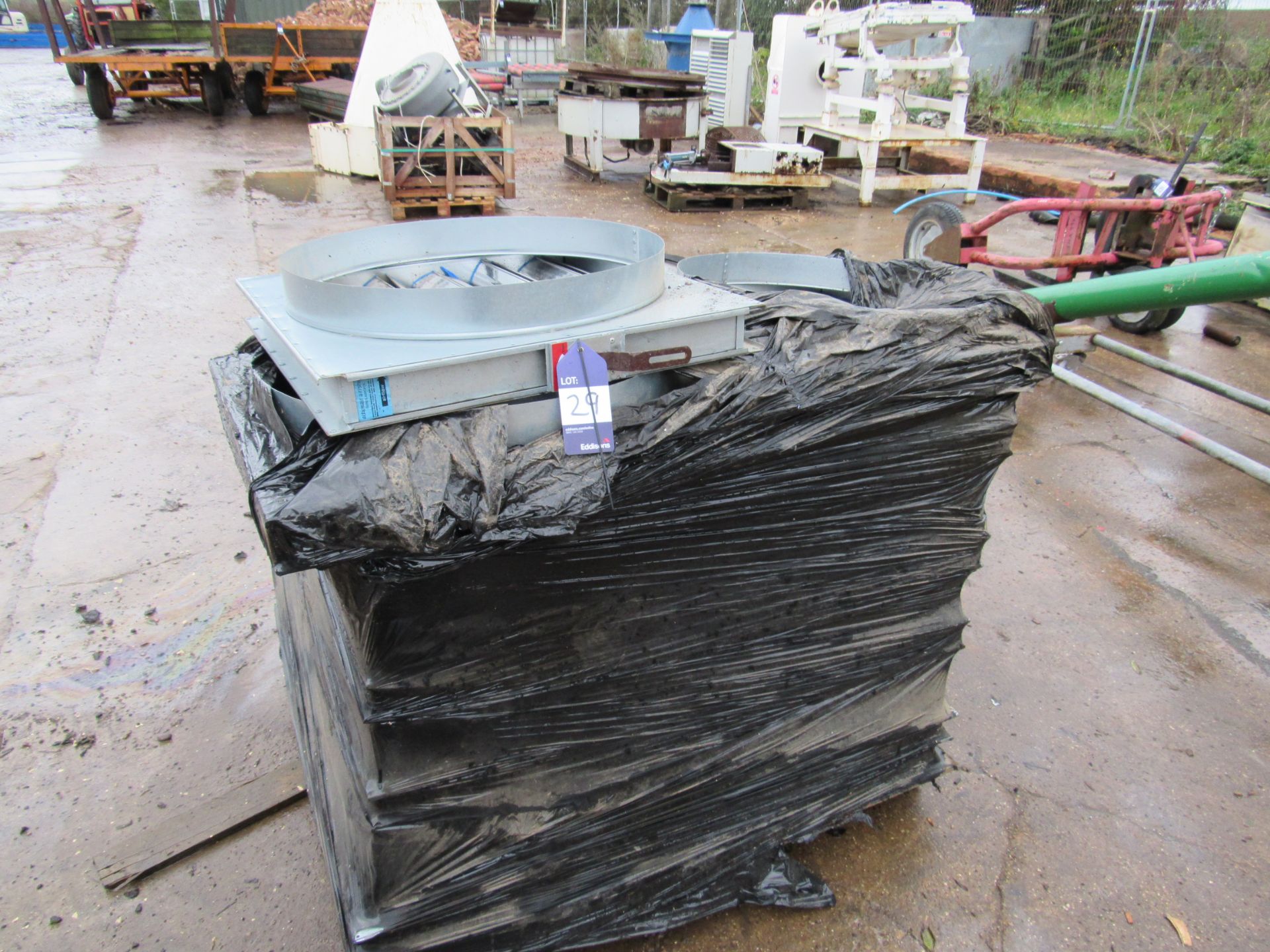 Approx. 18 to pallet, Auction Air Multileaf volume