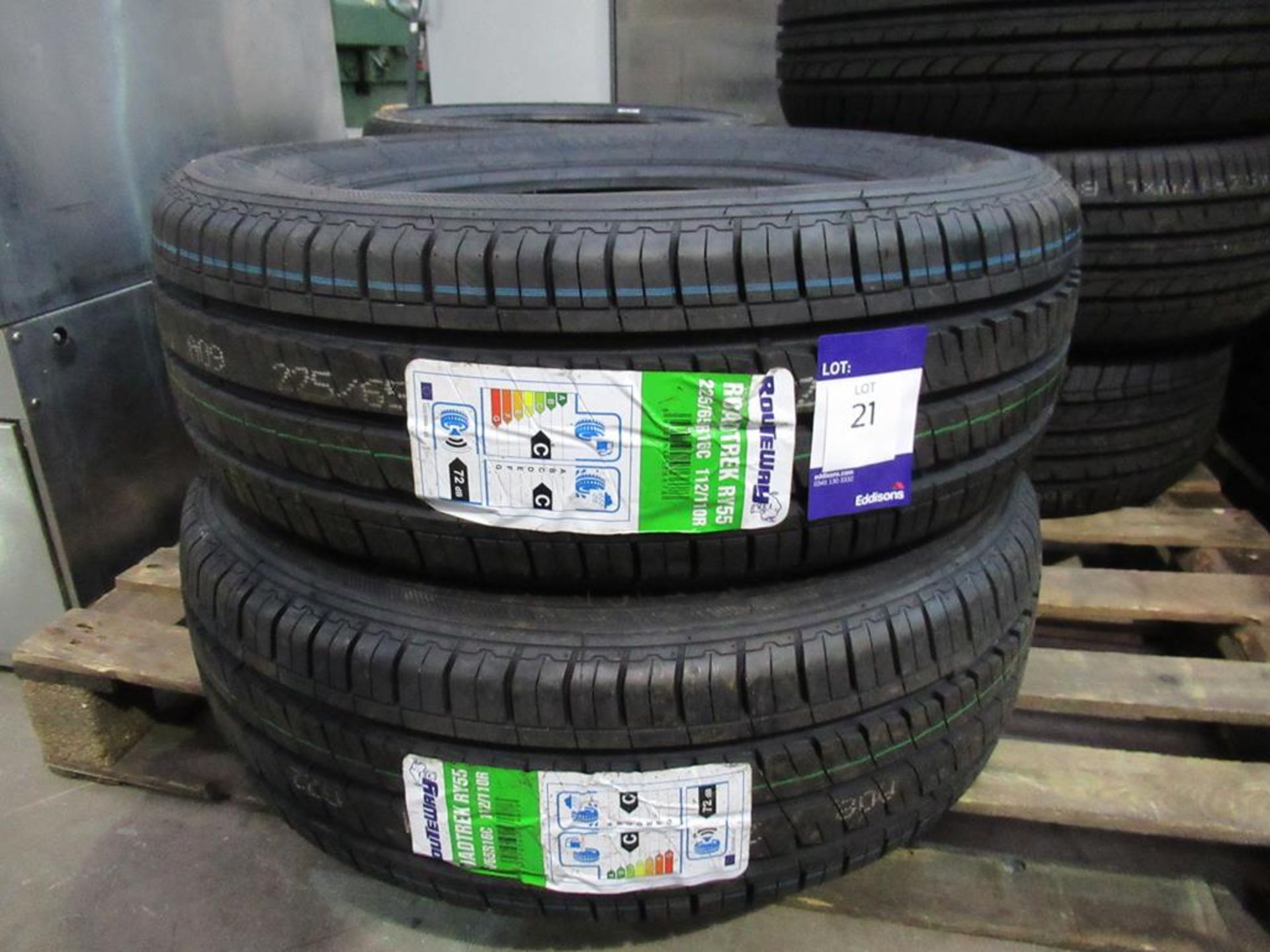 2 unused Routeway Roadtrek RY55 226/65R16C 112/110R tyres