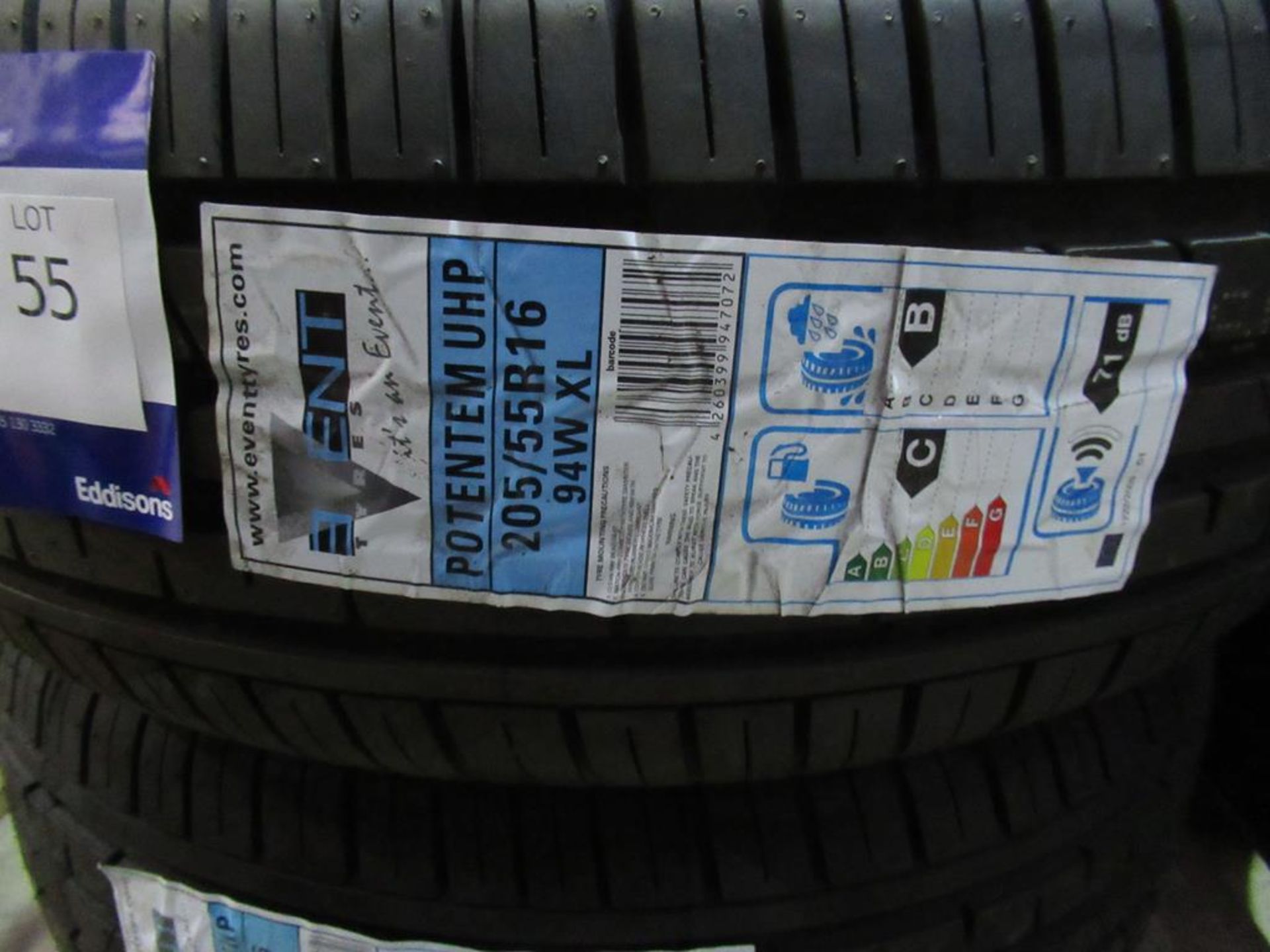 2 unused Event Pontentem UHP 205/55R16 94W XL tyres - Image 3 of 3