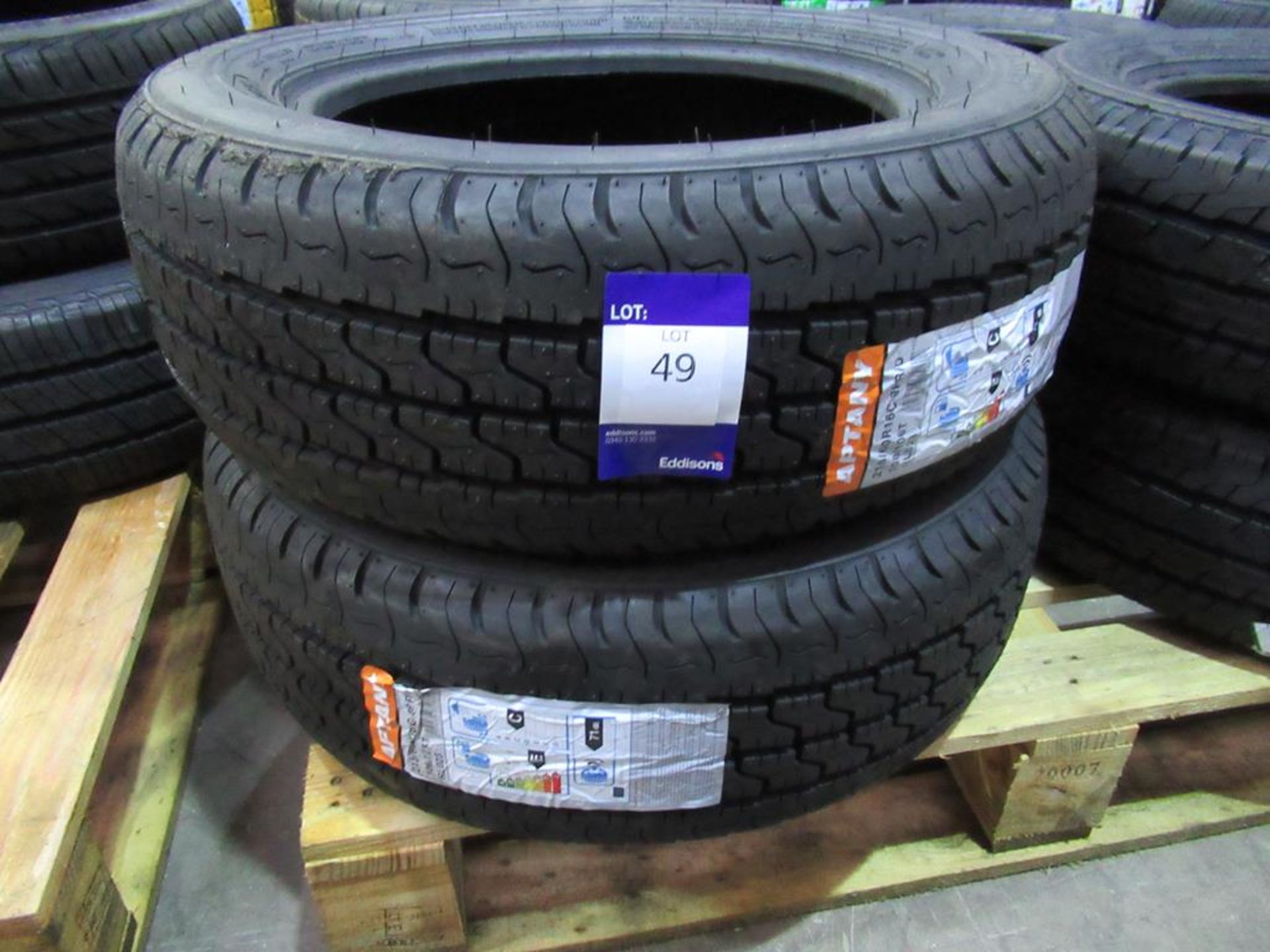 2 unused APTany 215/60R16C 8PR/D 108/106T RL023 tyres