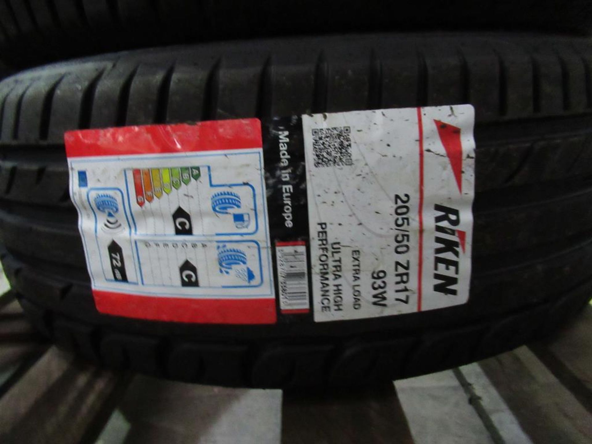 2 unused Riken 205/50ZR17 93W extra load tyres - Image 4 of 4