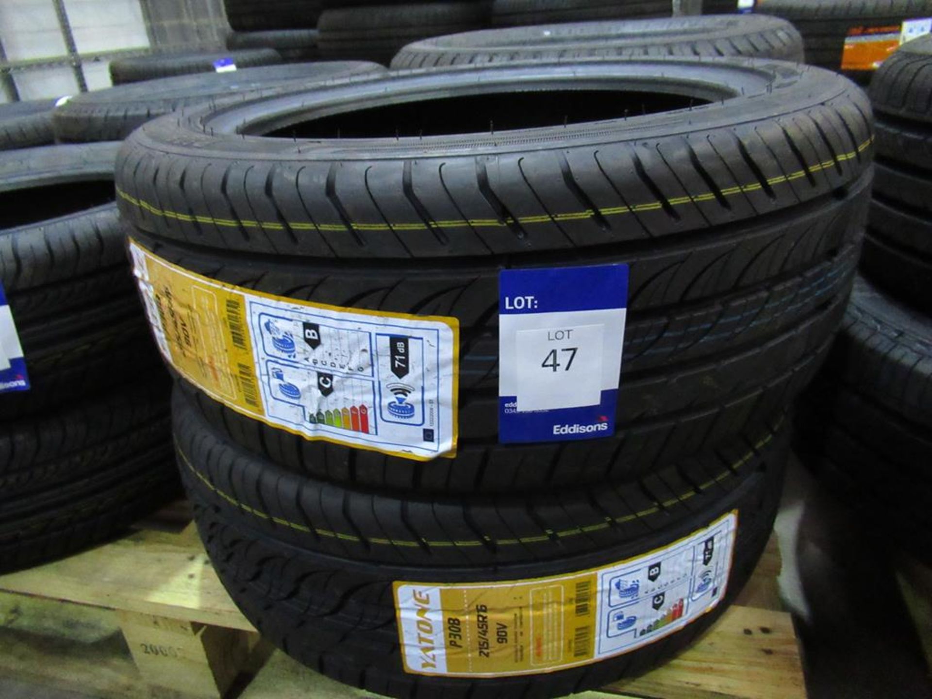 2 unused Yatone P308 215/45R16 90V tyres