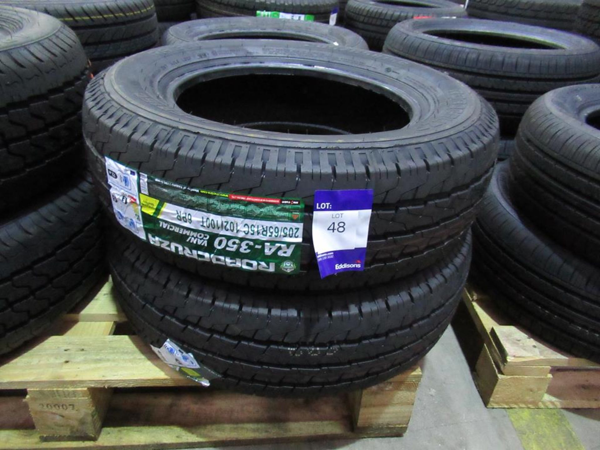 2 unused Roadcruza RA-350 205/65R15C 102/100T 6PR van tyres