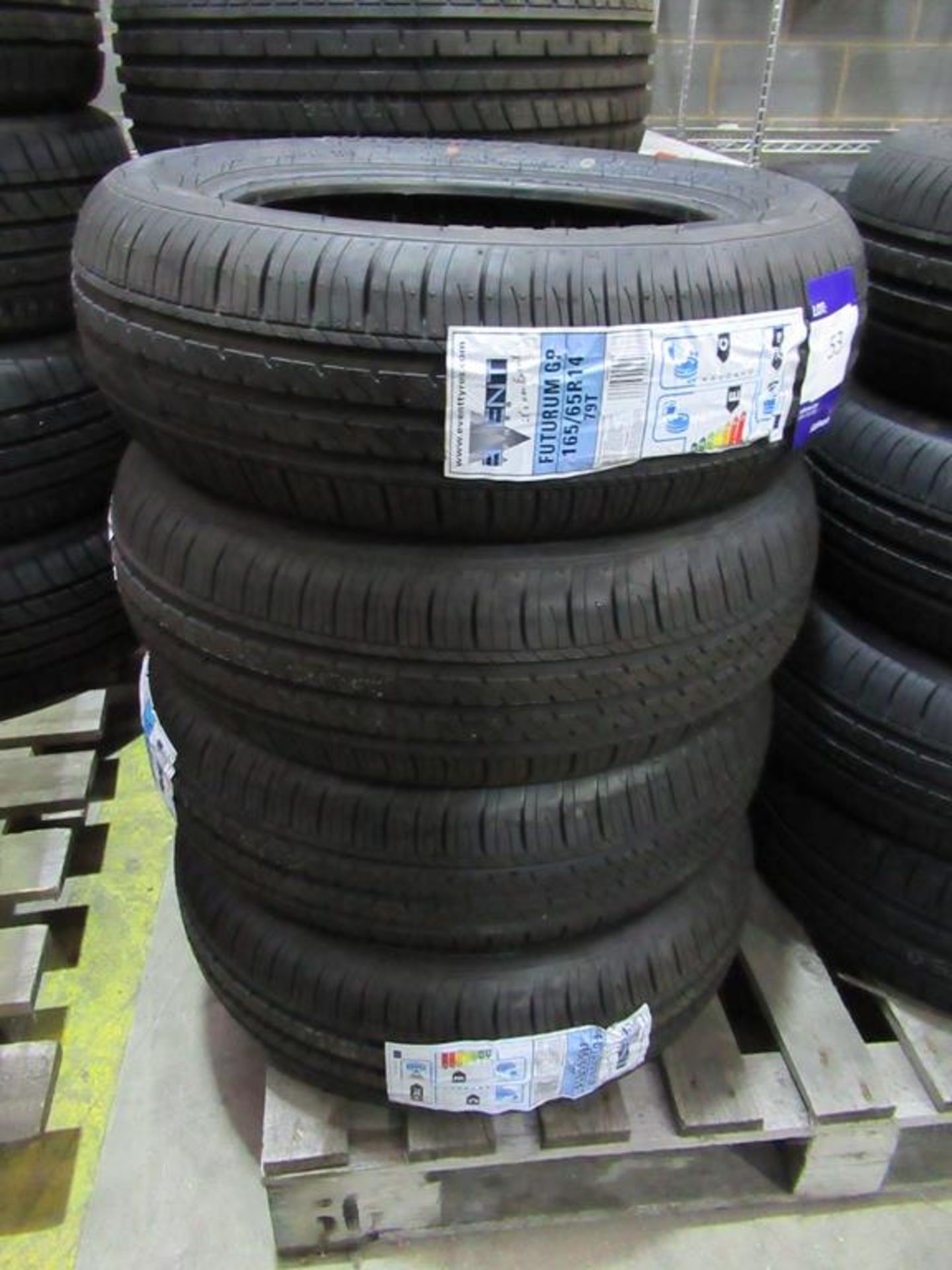 4 unused Event Futurum GP 165/65R14 79T tyres