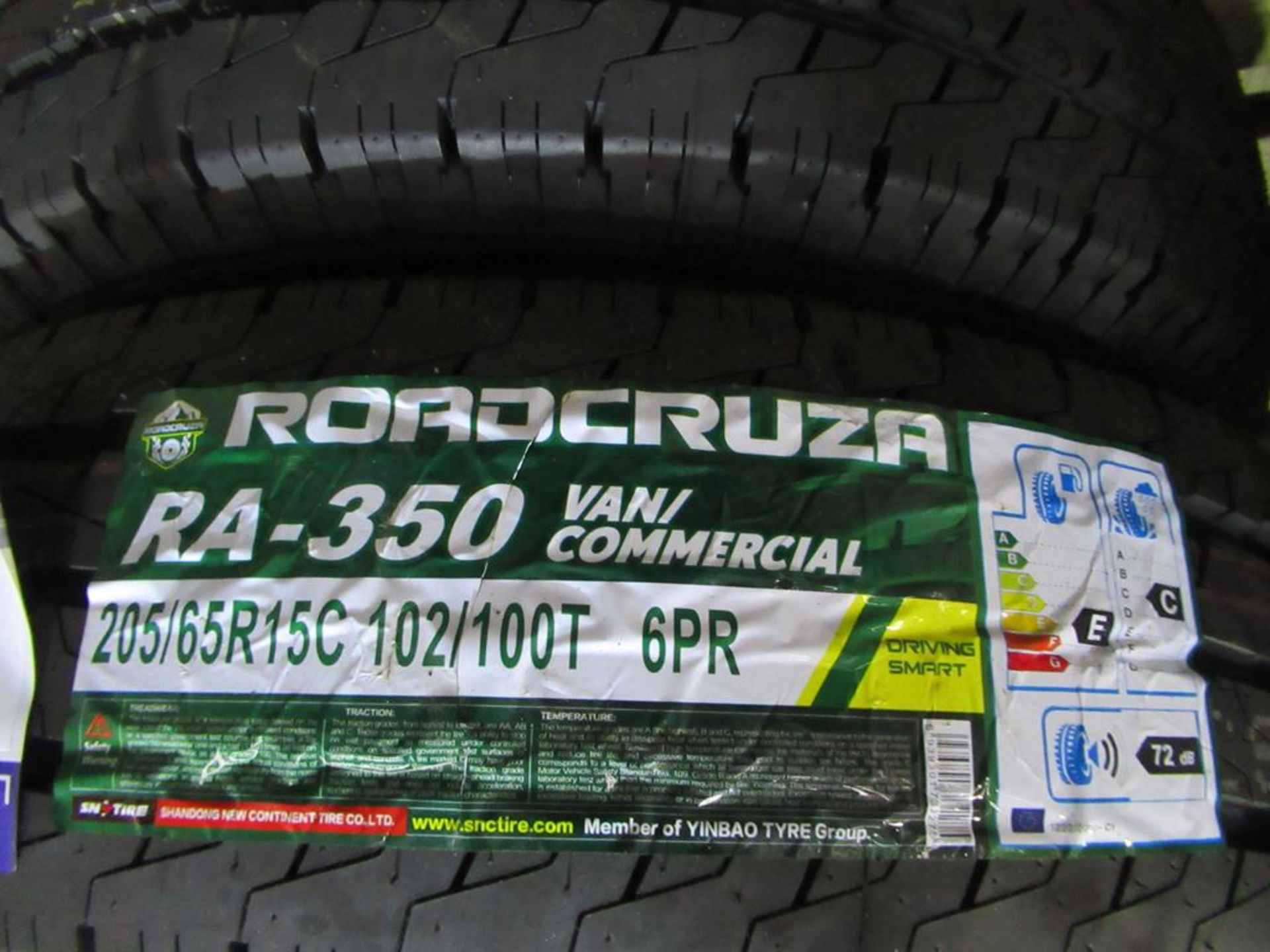 2 unused Roadcruza RA-350 205/65R15C 102/100T 6PR van tyres - Image 3 of 3