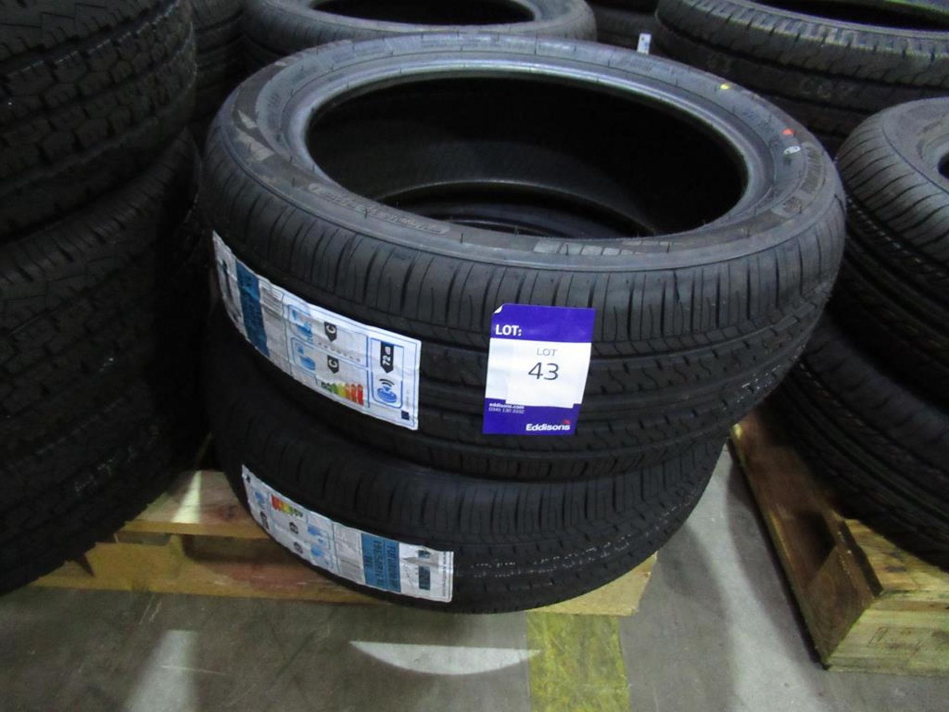 2 unused Event Forum HP 195/50R16 XL 88V tyres