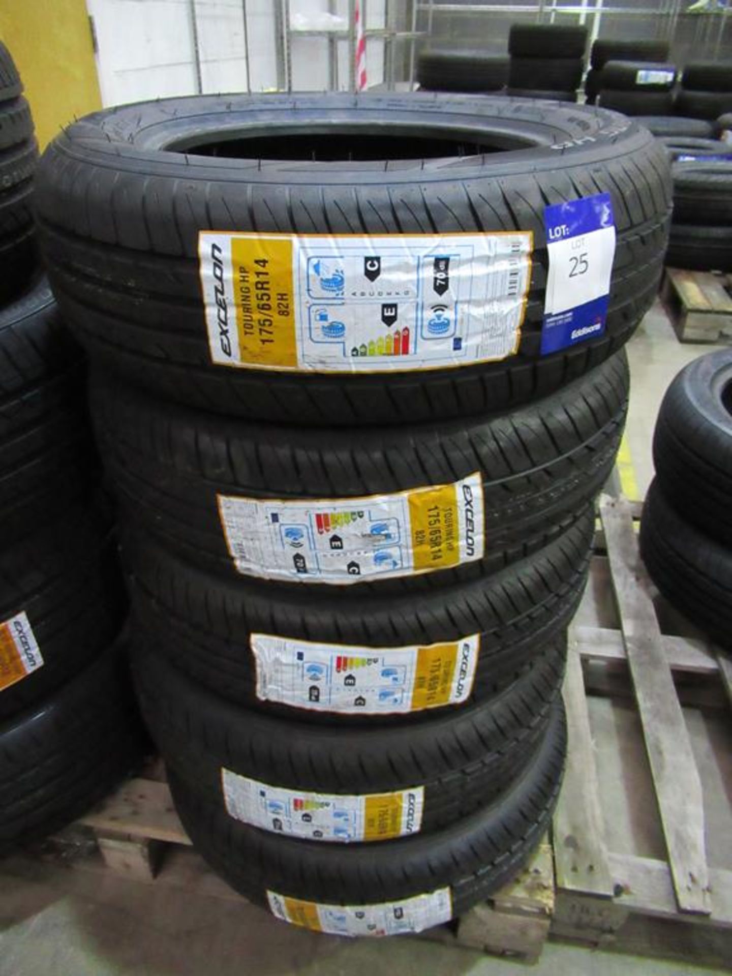 5 unused Excelon Touring HP 175/65R14 82H tyres