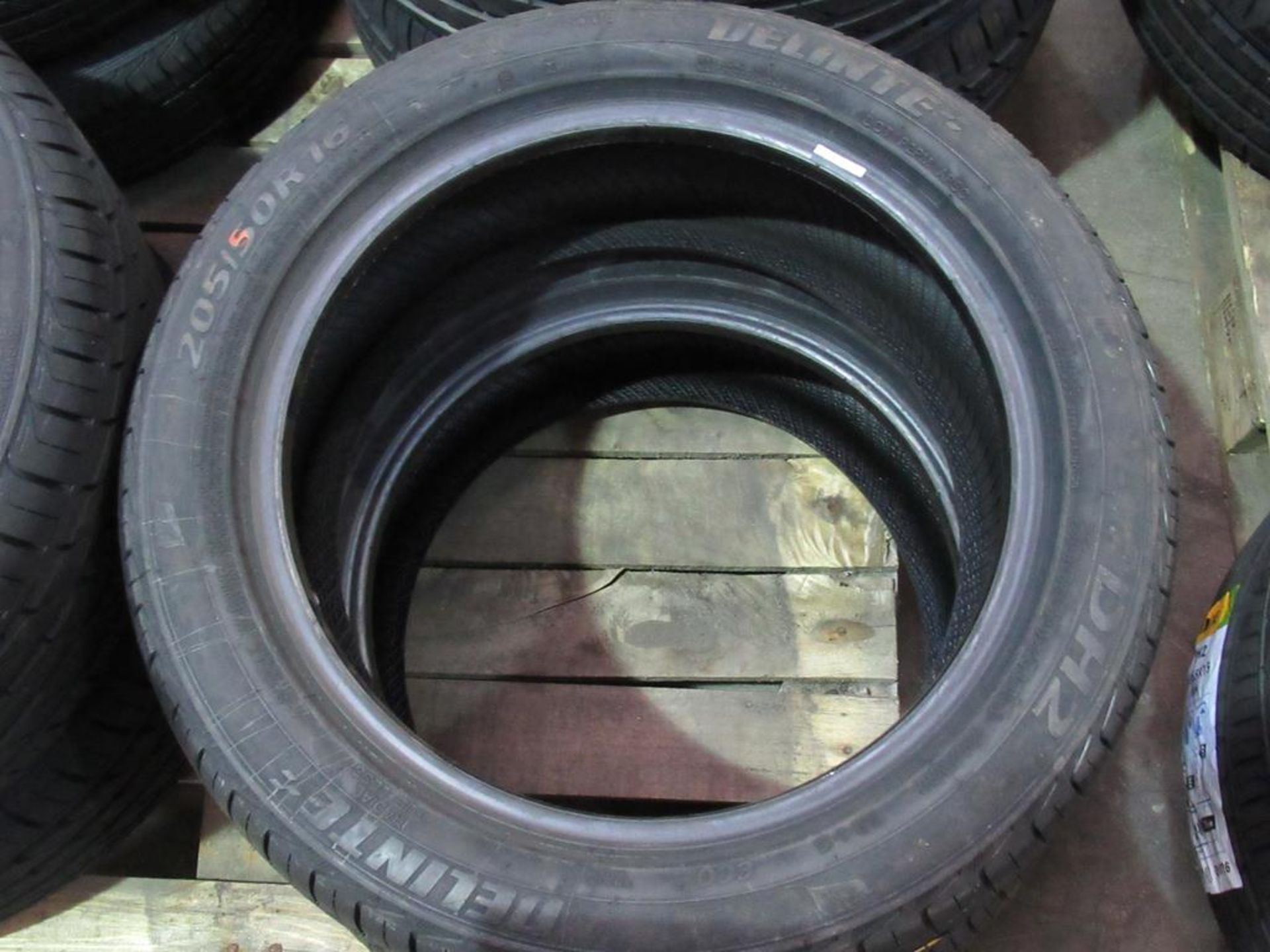 2 unused Delinte DH2 205/50ZR16 87W XL tyres - Image 2 of 3