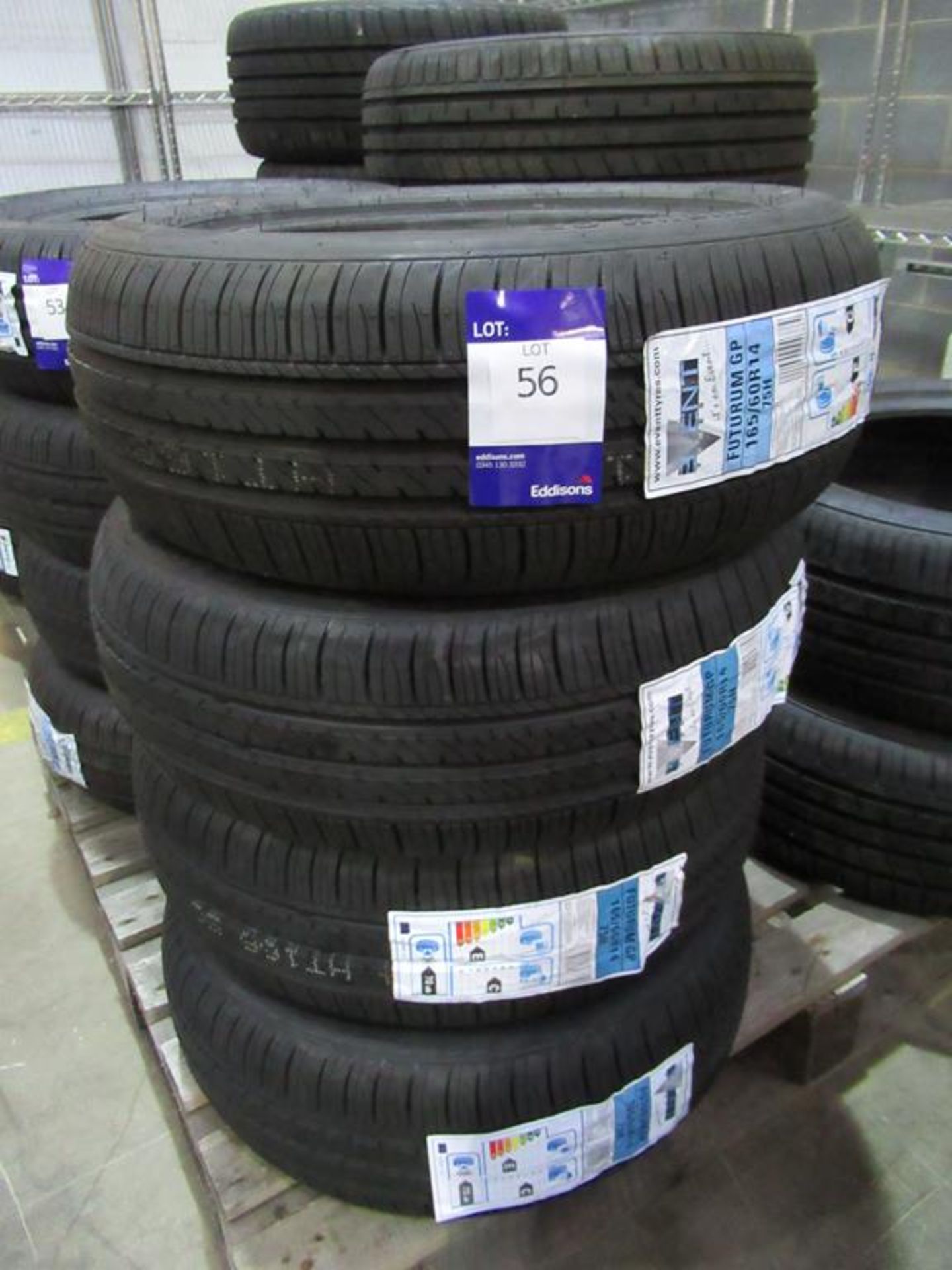 4 unused Event Futurum GP 165/60R14 75H tyres