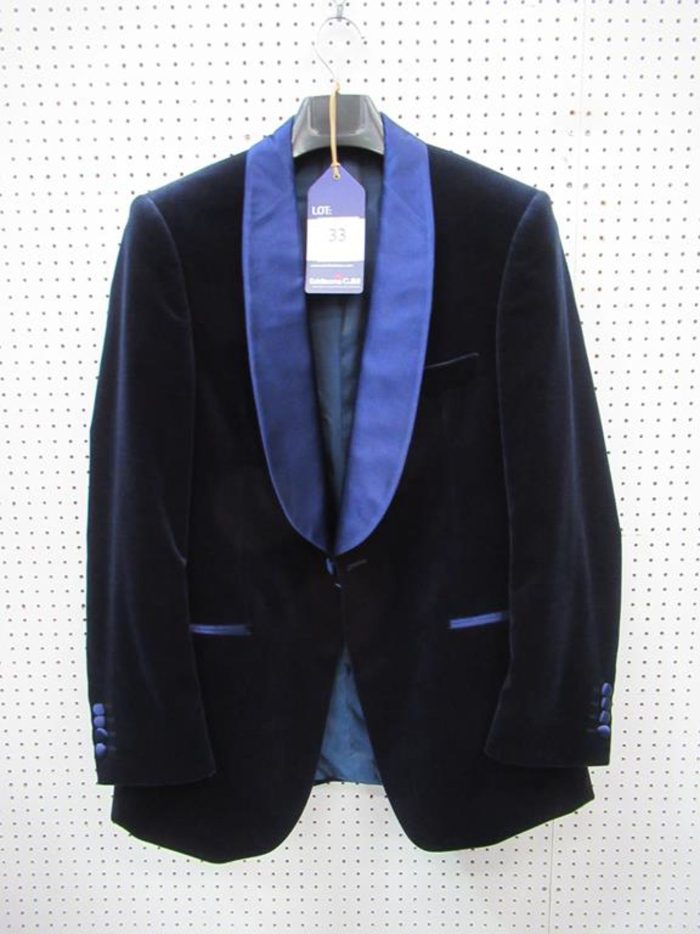 Mens silk lapel velvet Dinner Jacket