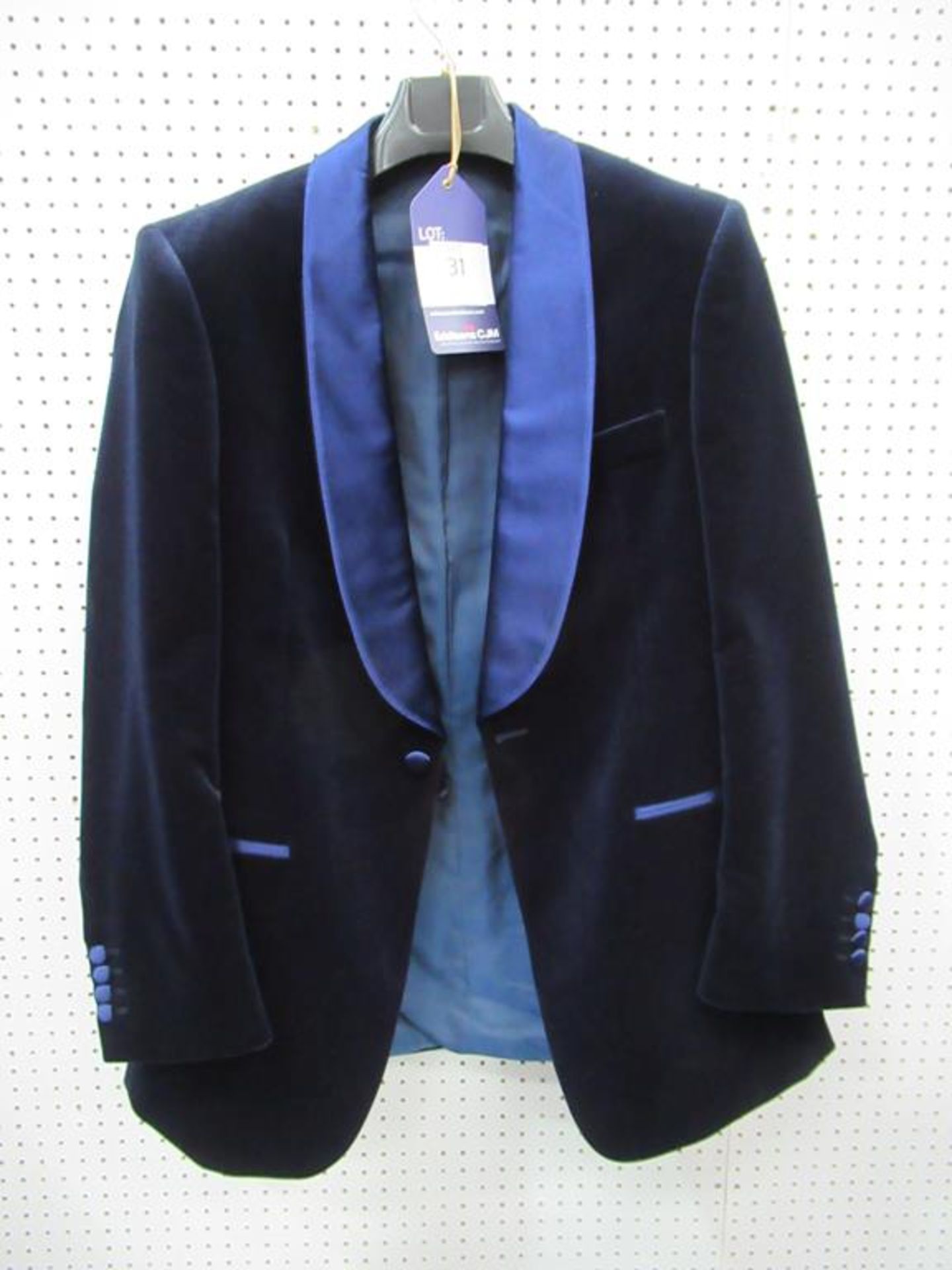 Mens silk lapel velvet Dinner Jacket