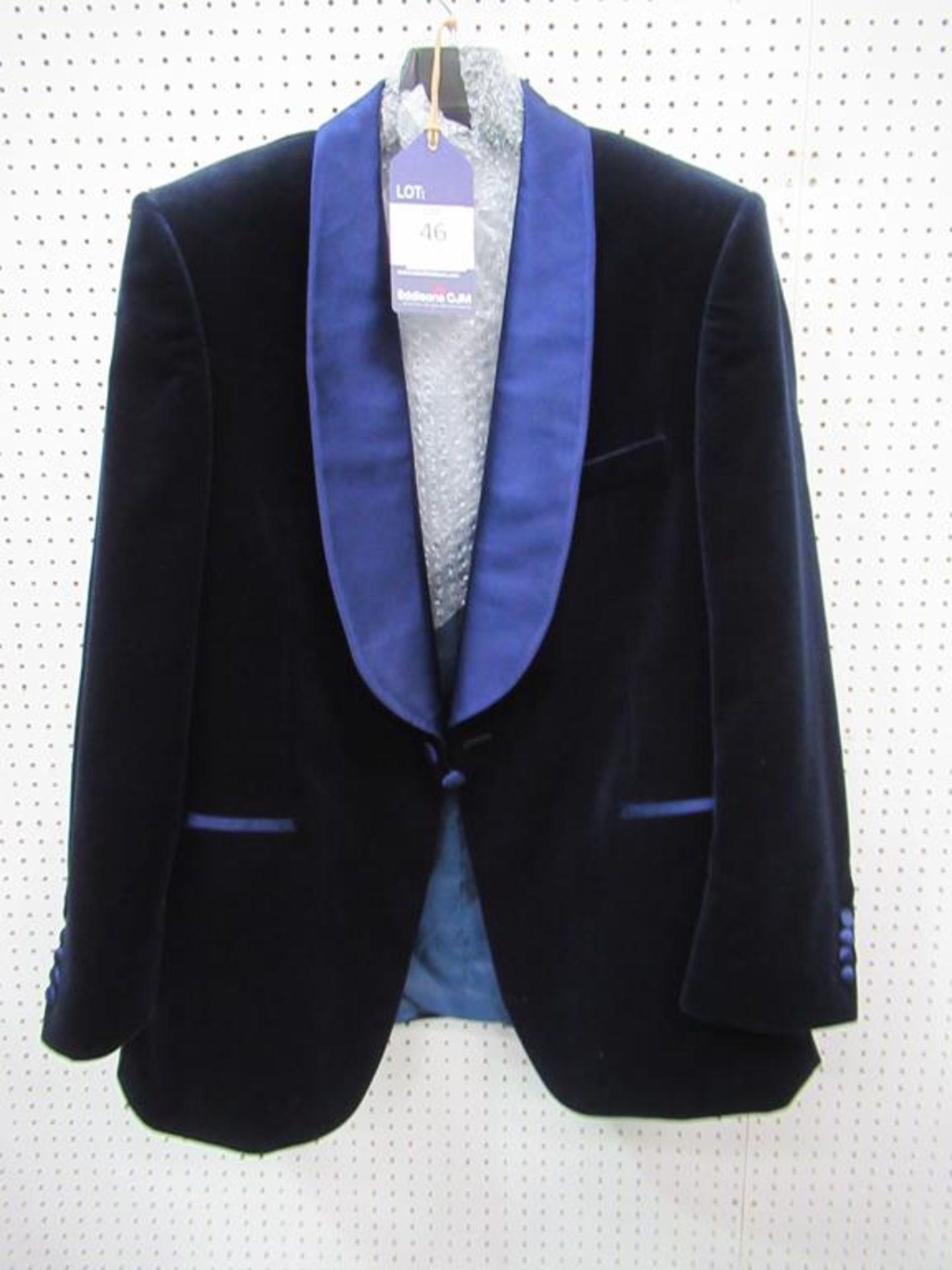 Mens silk lapel velvet Dinner Jacket