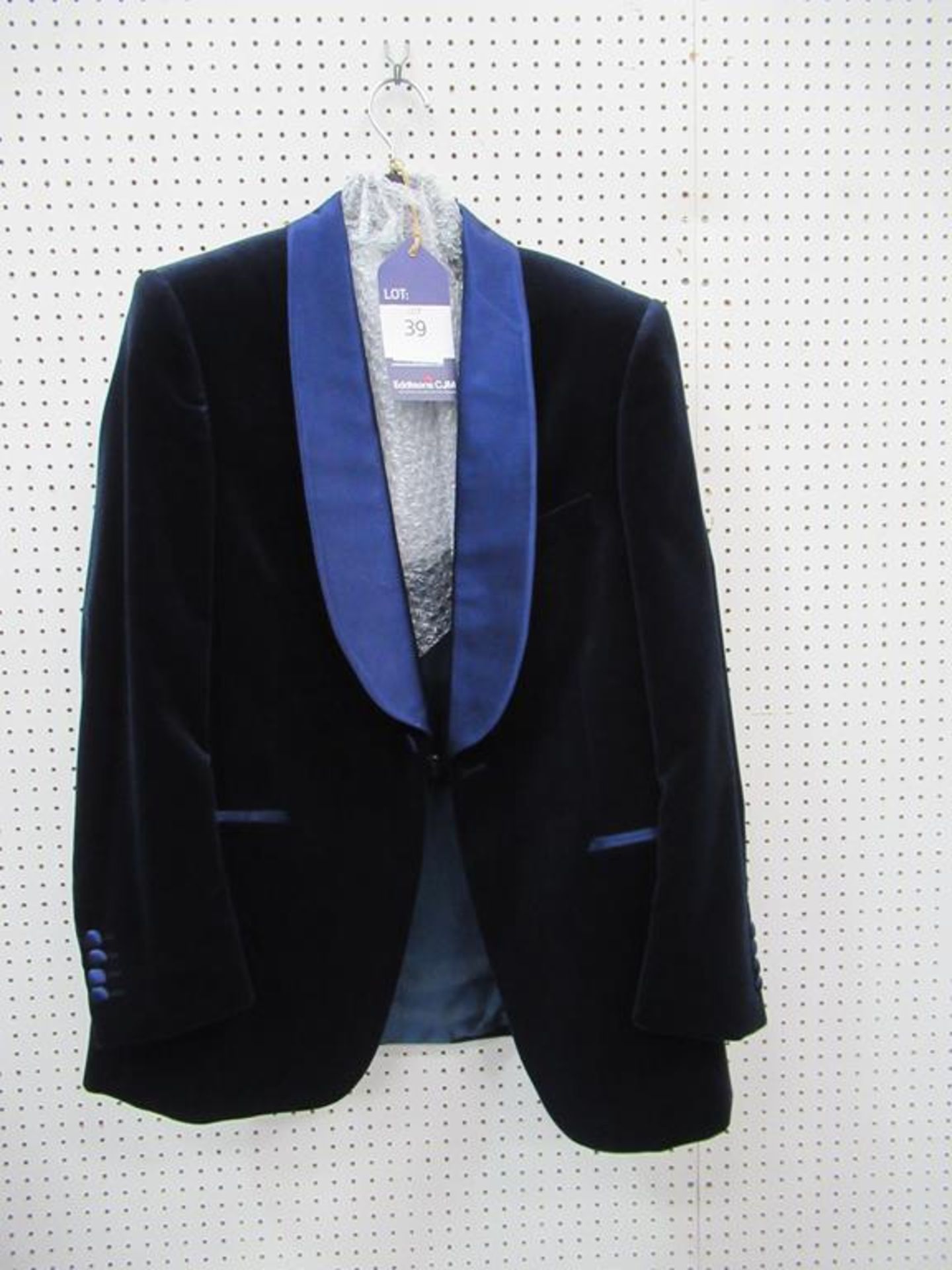 Mens silk lapel velvet Dinner Jacket