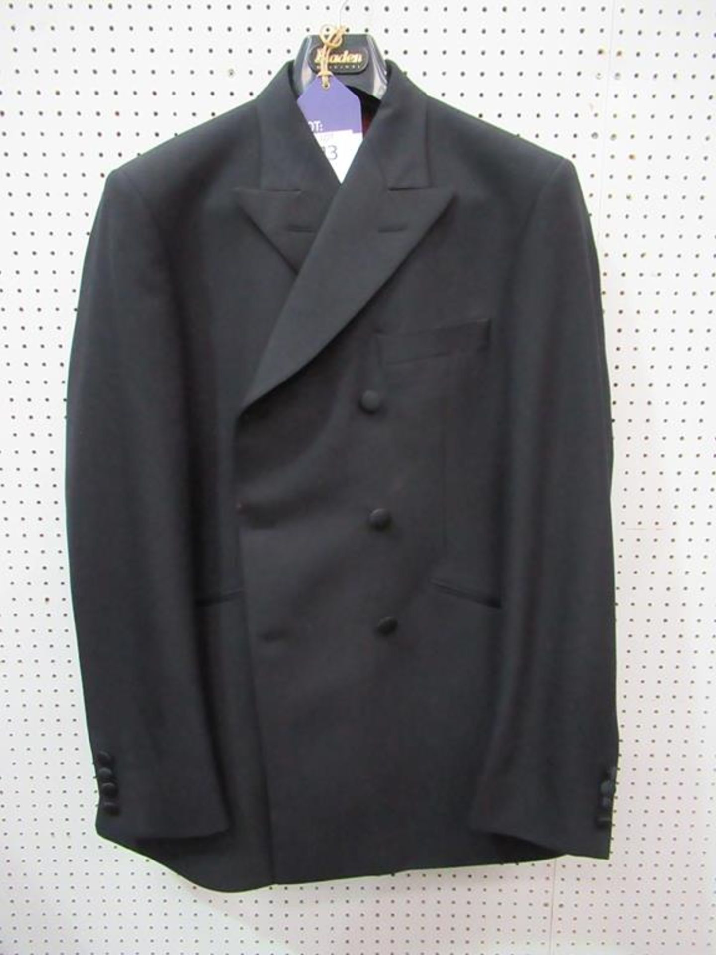 Wensum Tailoring mens double breasted dinner suit