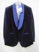 Mens silk lapel velvet Dinner Jacket