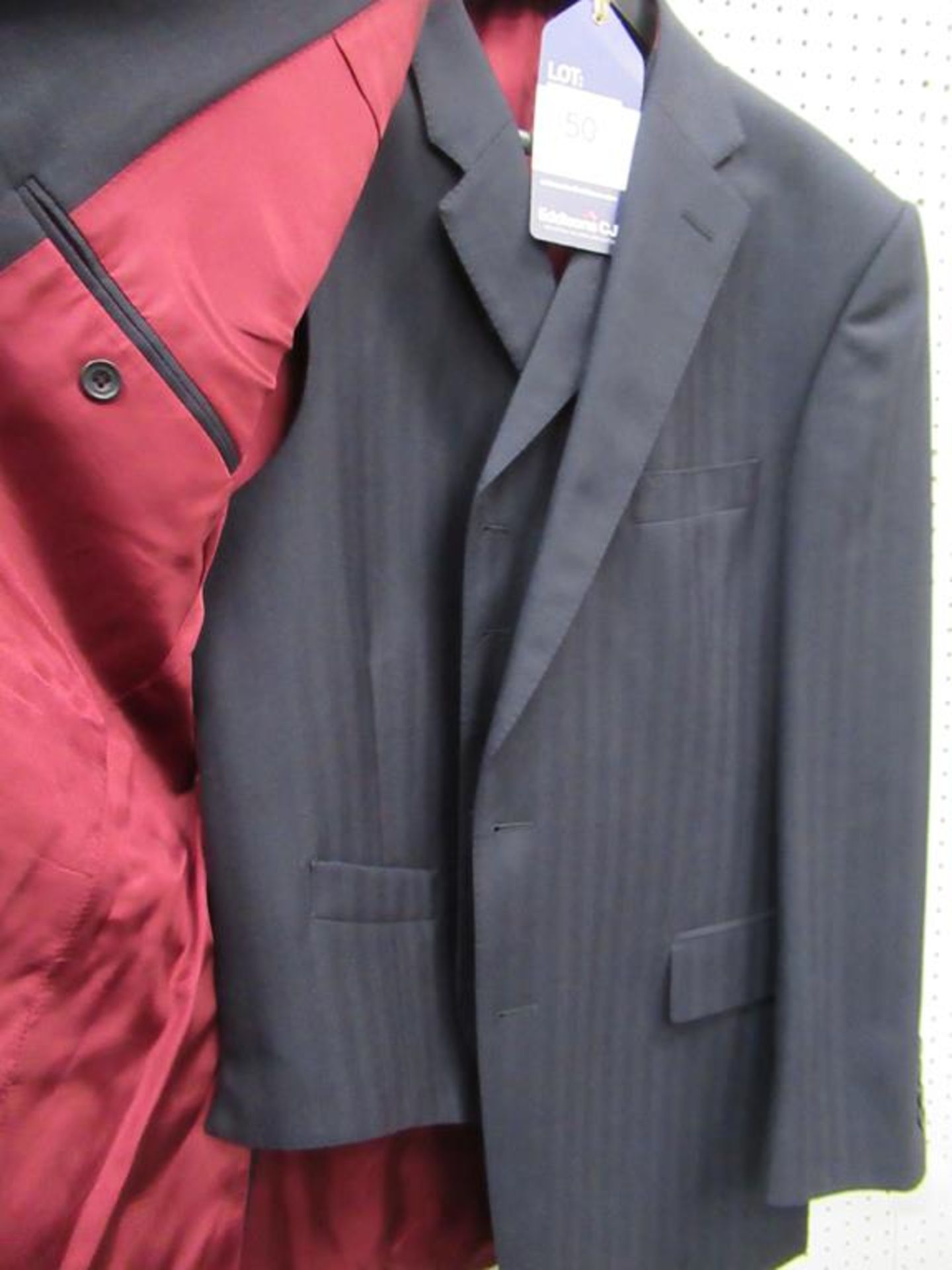 Bladen mens single breasted 2 button jacket and waistcoat - Image 2 of 3