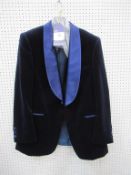 Mens silk lapel velvet Dinner Jacket