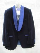 Mens silk lapel velvet Dinner Jacket