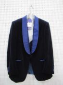 Mens silk lapel velvet Dinner Jacket