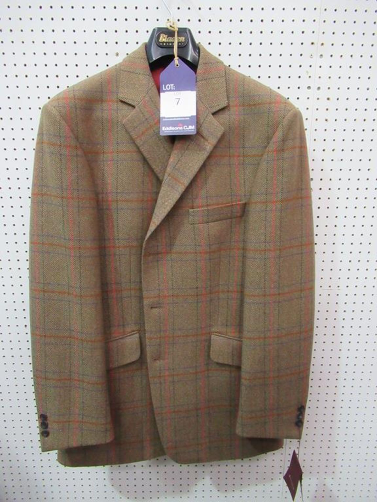 Bladen Sheringham 3 button "Herringbone"/check jacket