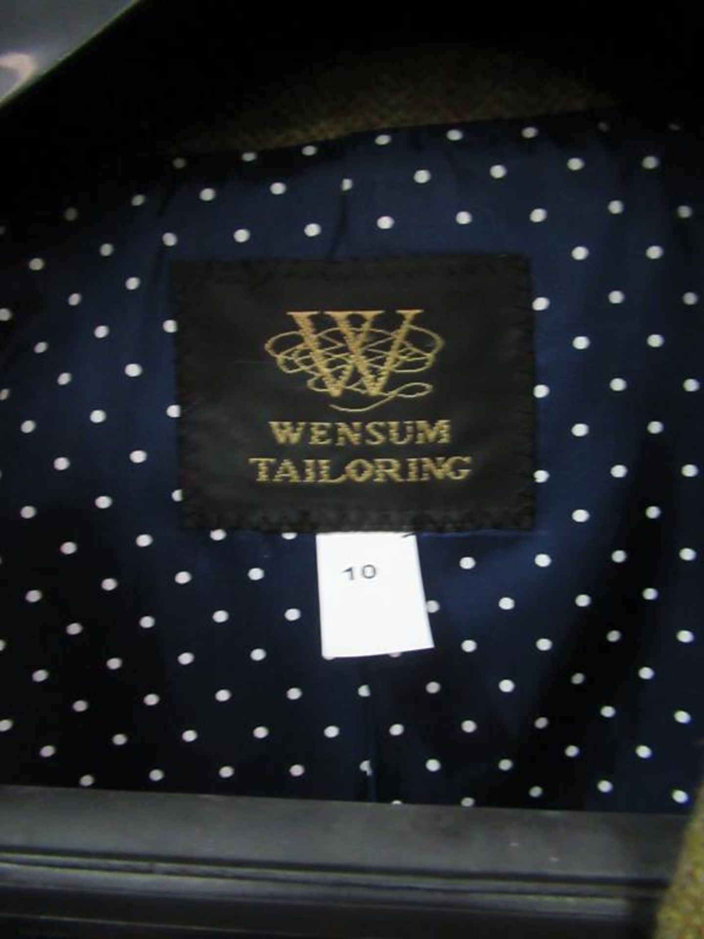 Wensum Tailoring tweed style 2 button ladies jacket - Image 2 of 3