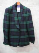 Wensum Tailoring mens single button Tartan suit