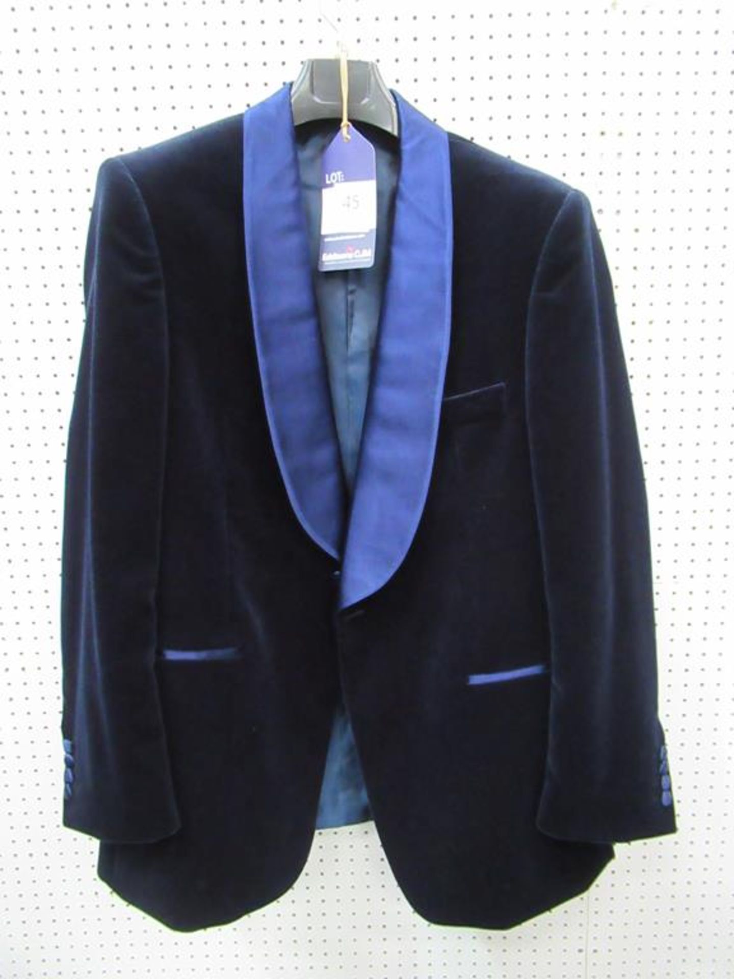 Mens silk lapel velvet Dinner Jacket