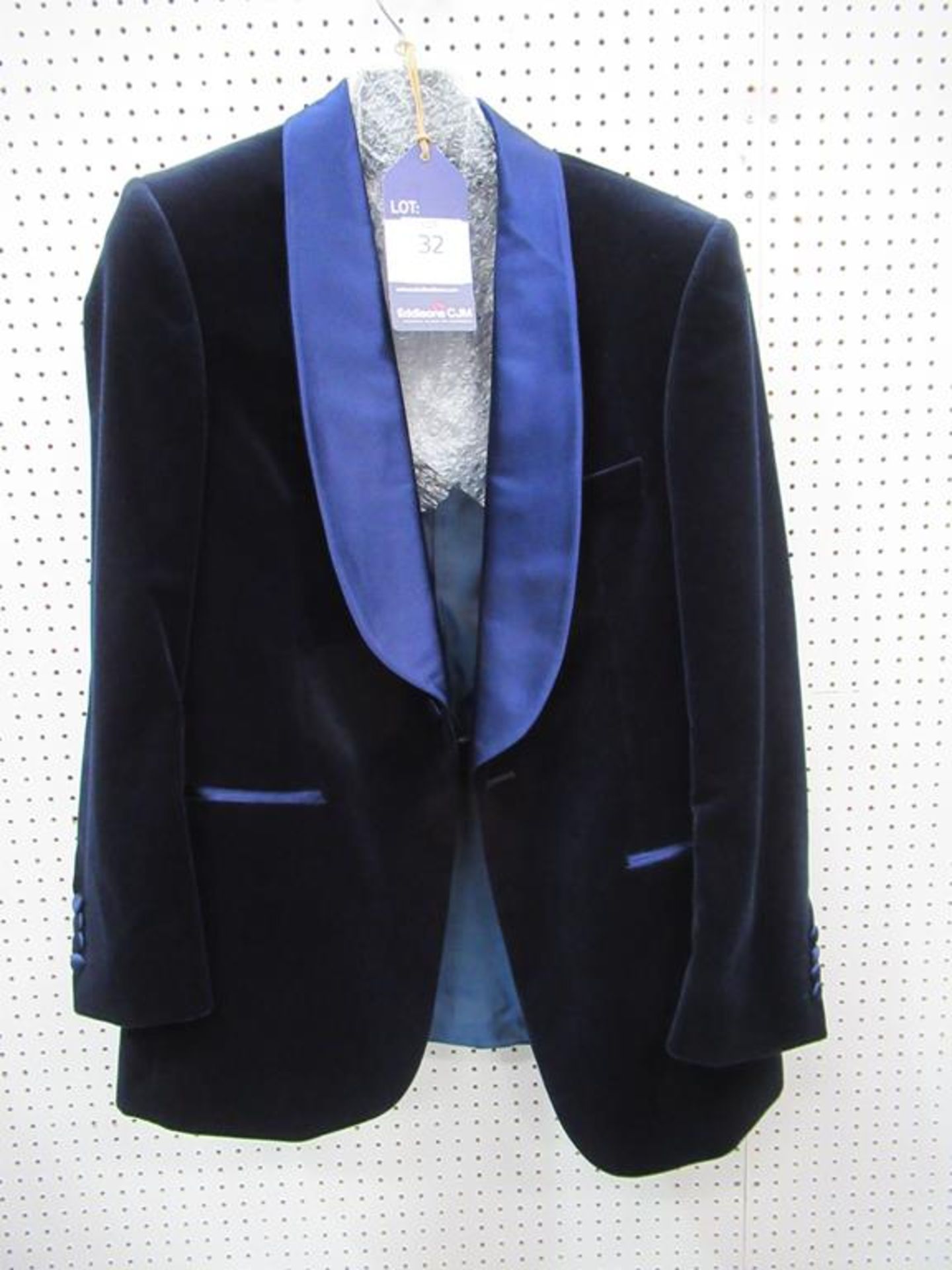 Mens silk lapel velvet Dinner Jacket