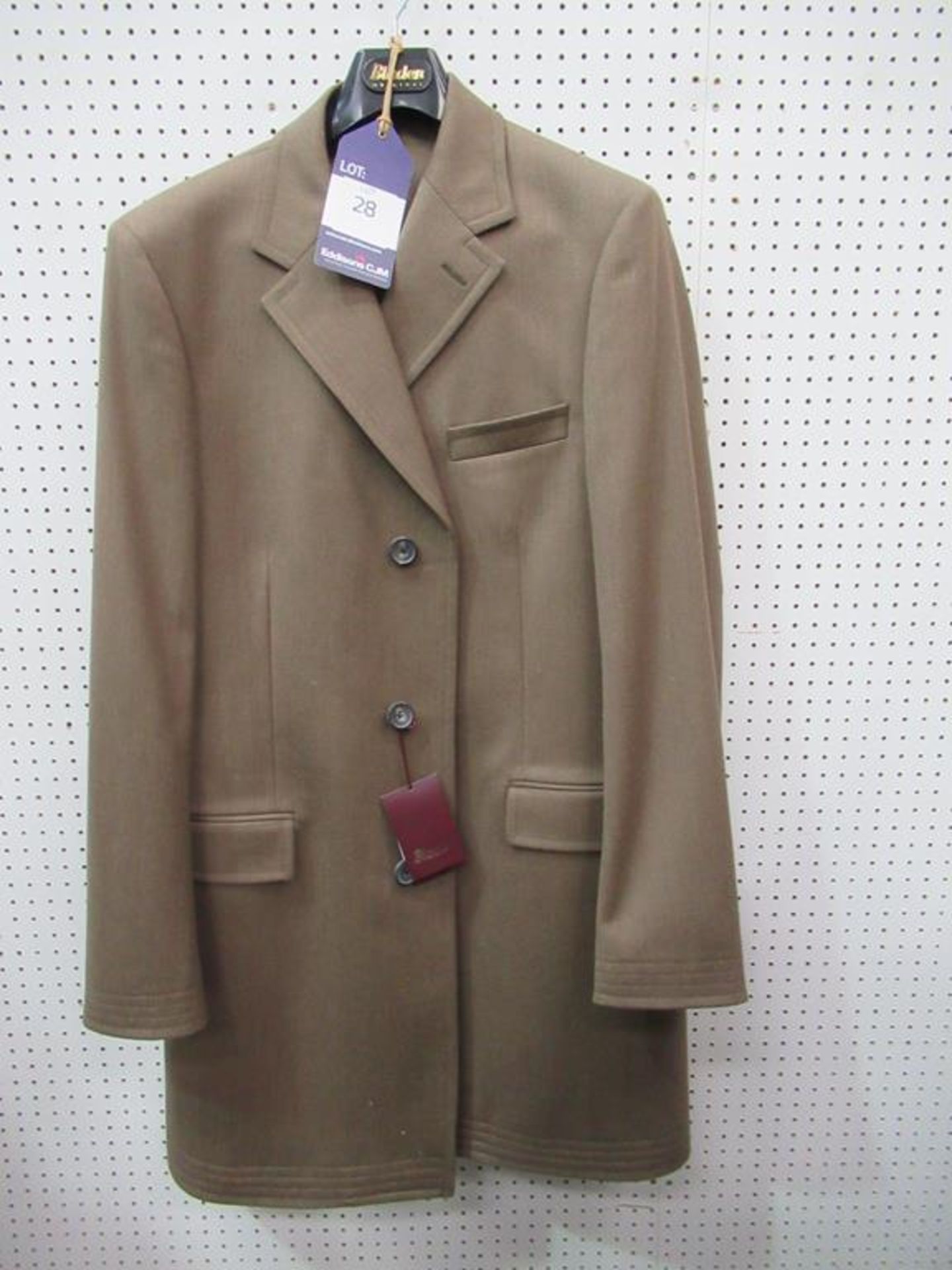 Bladen mens "Crombie Style" single breasted coat